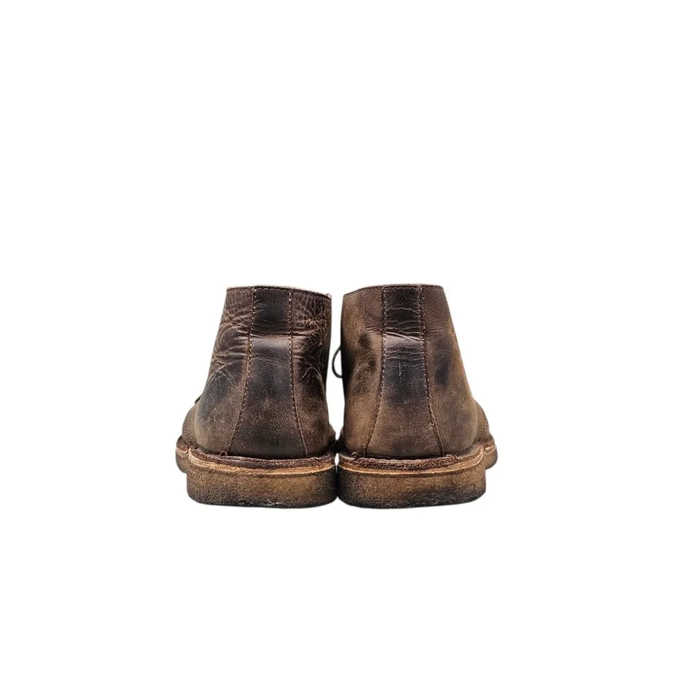 Astorflex Men's Size 11 GUC Brownflex Brown Leather Crepe Outsole‎ Chukka Boots